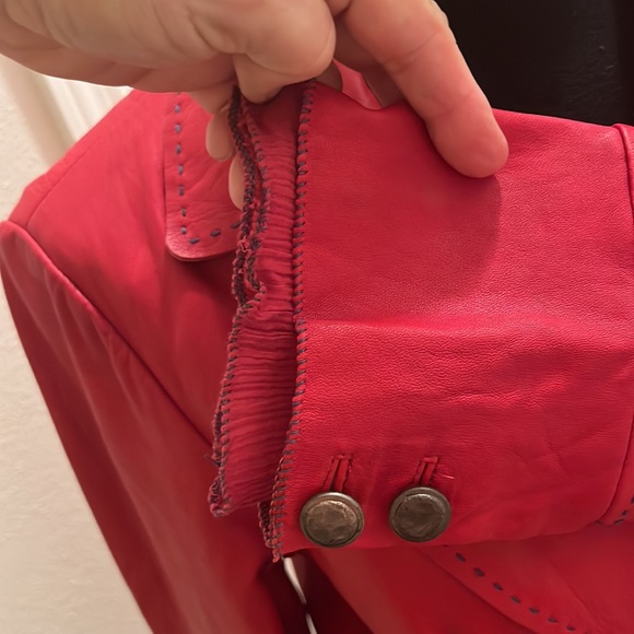 Alexander Julian 100% genuine leather jacket size Medium - Picture 3 of 10